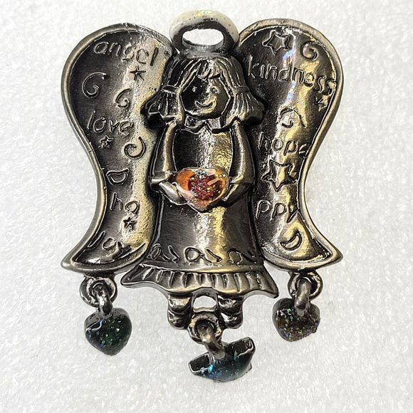 Angel Pendant Brooch - Picture 2 of 10